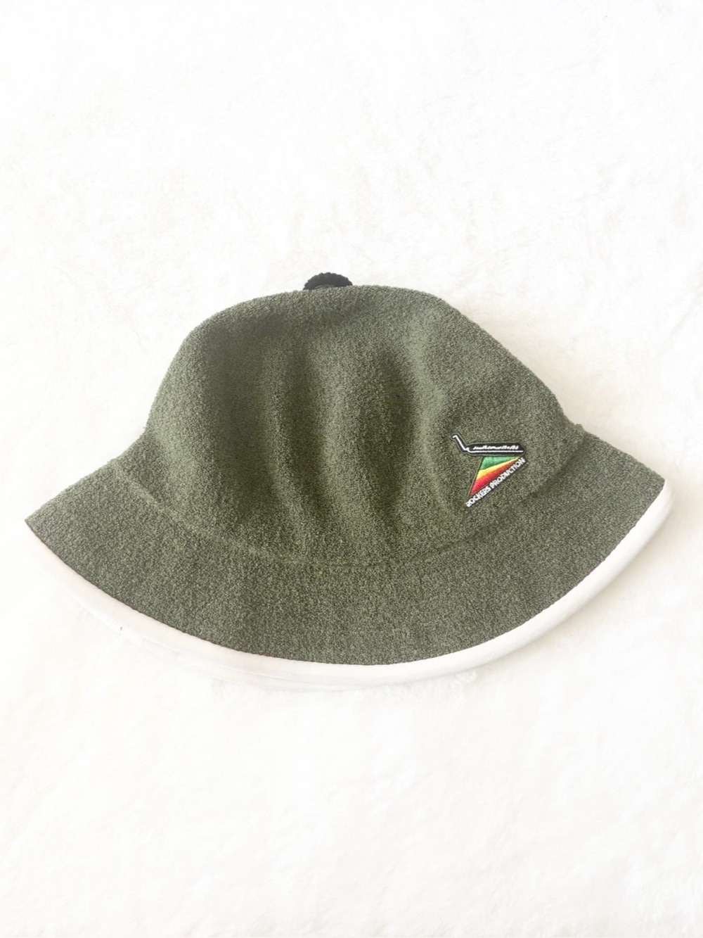 5/$15 🩷 MUST BUNDLE Kangol Olive Green Bucket Hat